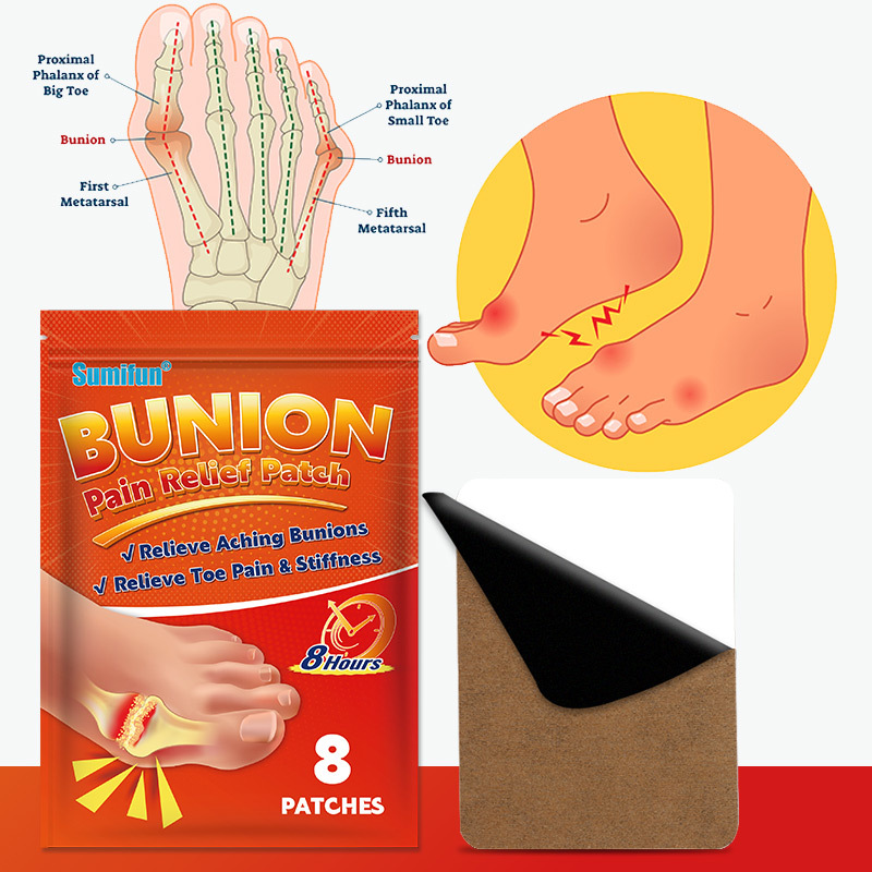 Joint Sumifun Toe Far Infrared Muscle and Bones Thumb Bag Kang Patch K13201_voghion.com