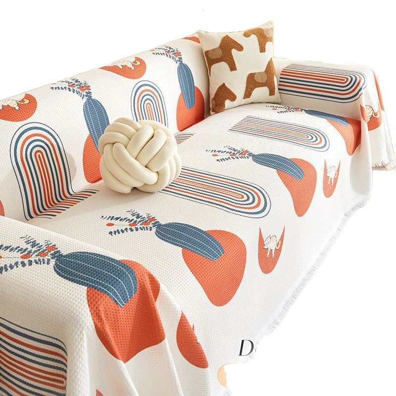 Moonlight Sleeping Sofa Funda para sofá de sala de estar Toalla antideslizante Anti-gato Toalla de sofá de habitación de alquiler para niñas Todo incluido