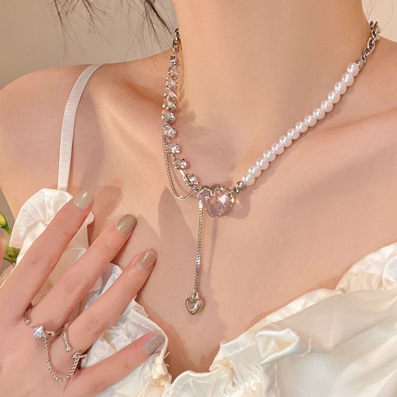 Brand design necklace from pearl