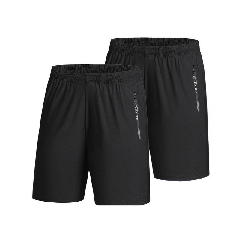 Men's Loose Elastic Beach Shorts Clearance Ice Silk Sports Shorts Summer Thin Quick-Dry Casual