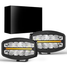 厂家新品10寸欧卡车货车改装探照灯驾驶灯前照灯辅助灯高亮工作灯