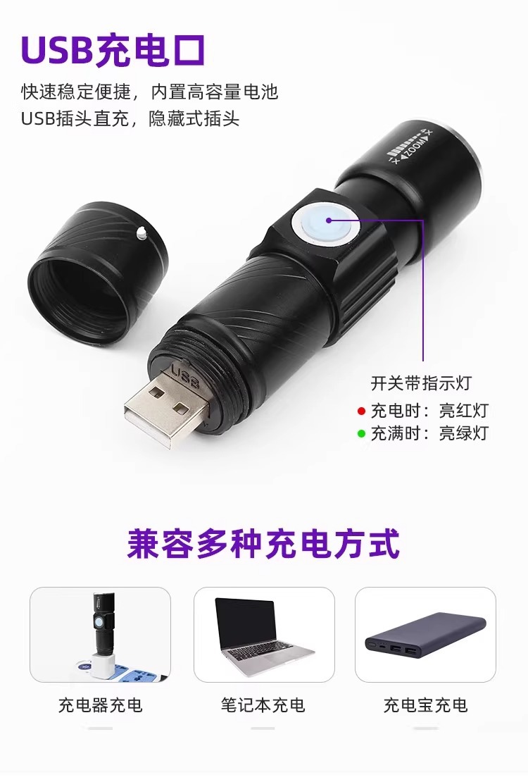 Deer Fairy Mobile Phone Repair Curing Lamp Purple Light Uv Anti-Counterfeiting Banknote Pen Fluorescent Agent Uv Curing Flashlight