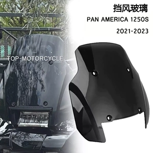Harley Pan America 1250S qara külək şüşəsi ön spoyler 2021-2024 üçün
