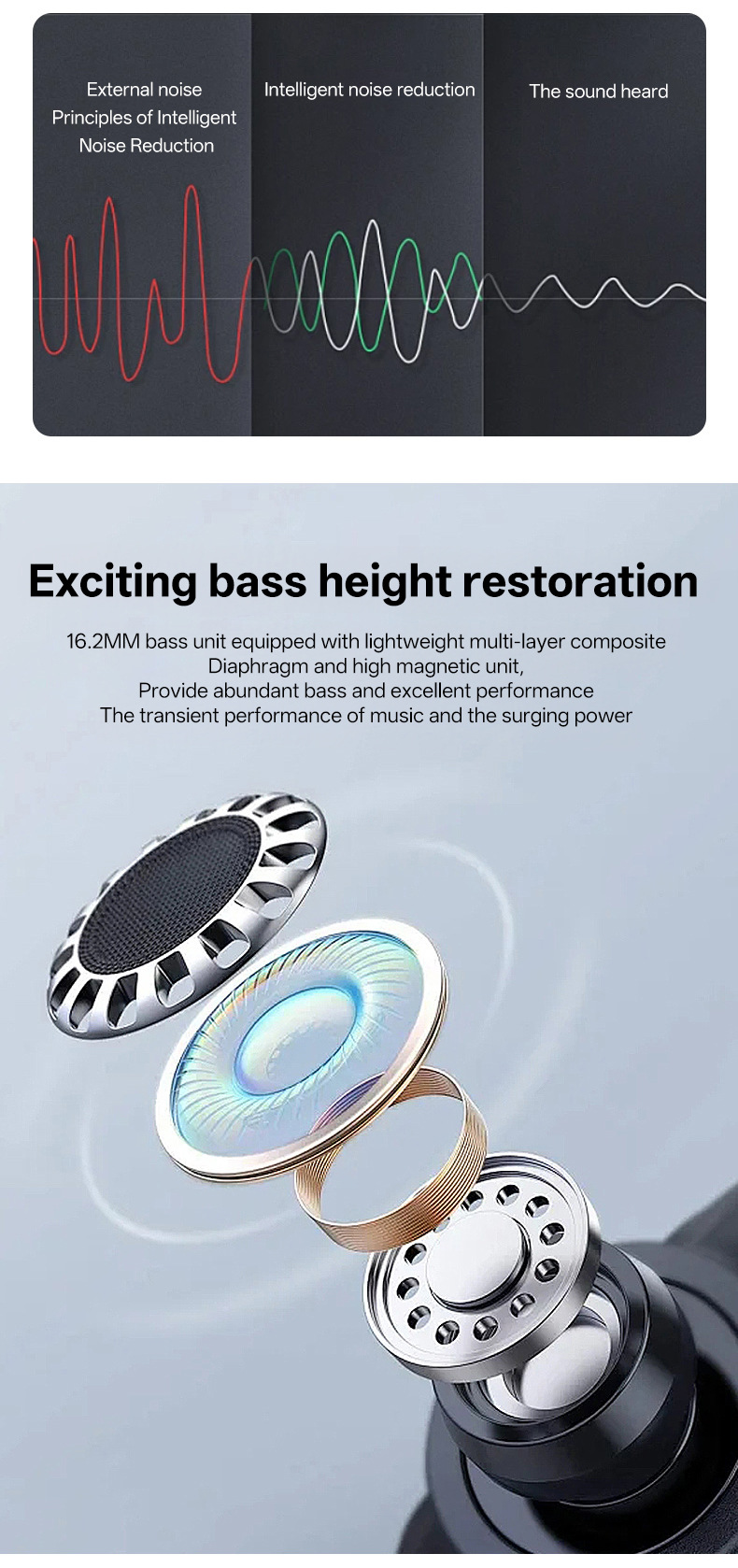 蓝牙耳机入耳式无延迟长续航APP 翻译运动会议翻译器智能.j