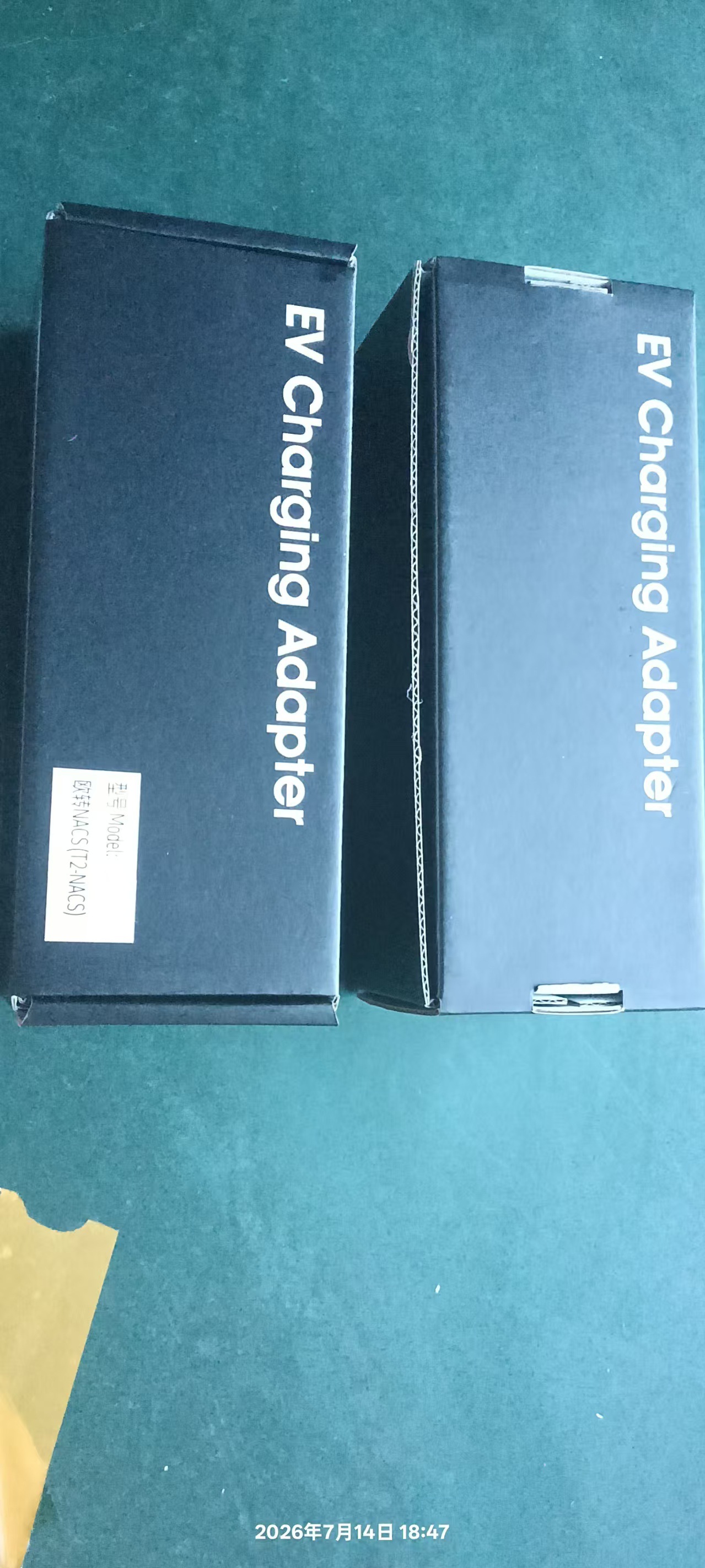 New energy electric vehicle Tesla adapter TYPE2 to NACS converter TESLA car charging converter