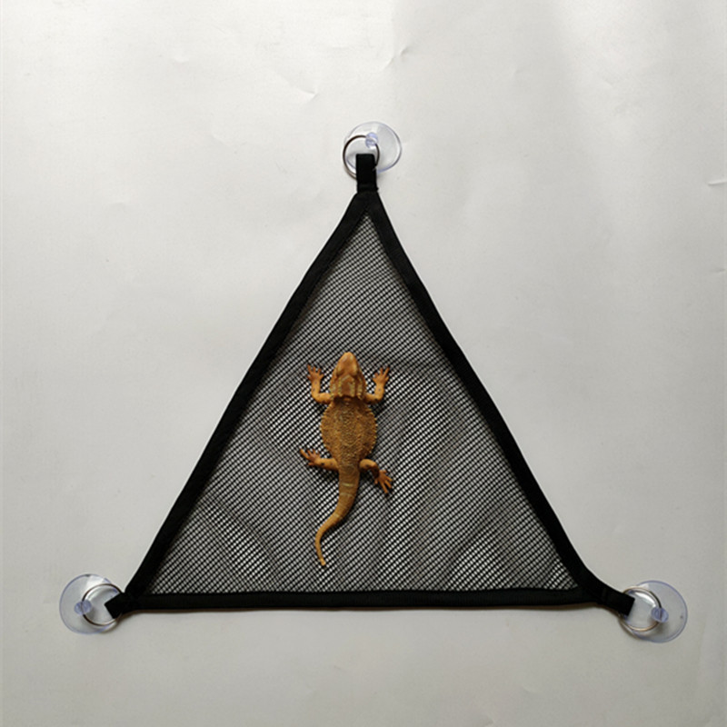 Reptil mascota hamaca de Navidad lagarto hamaca de verano fresco lagarto hamaca de malla al por mayor