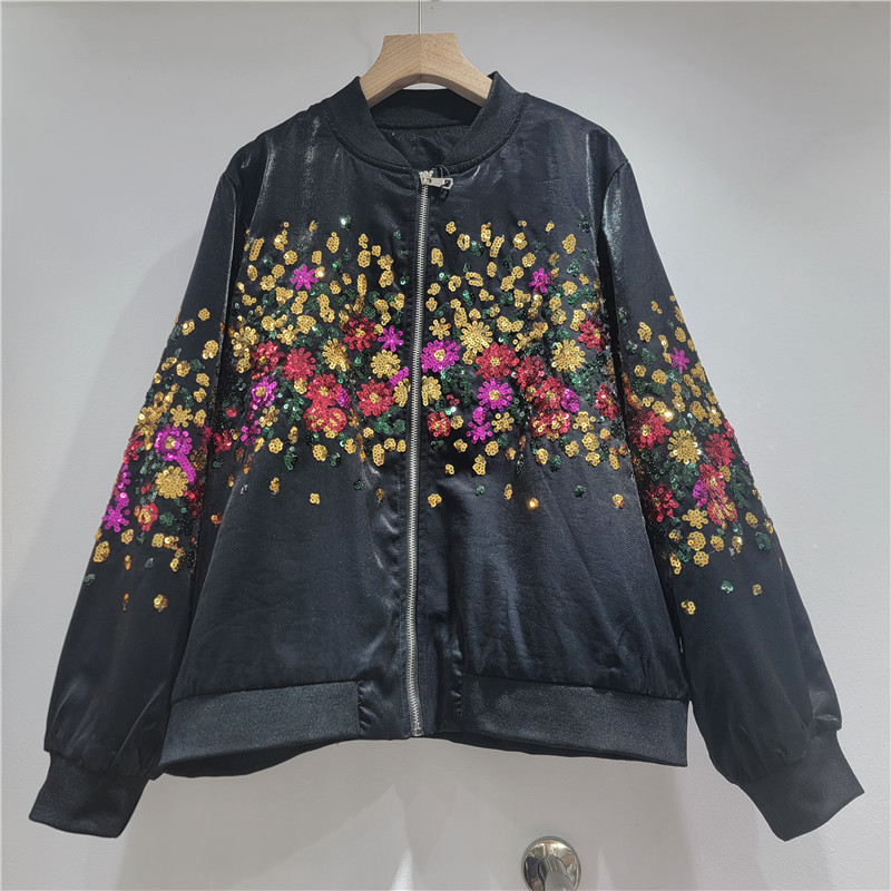 2026 primavera nuevo estilo extranjero de alto nivel chaqueta casual bordada retro chaqueta de nicho chaqueta de béisbol