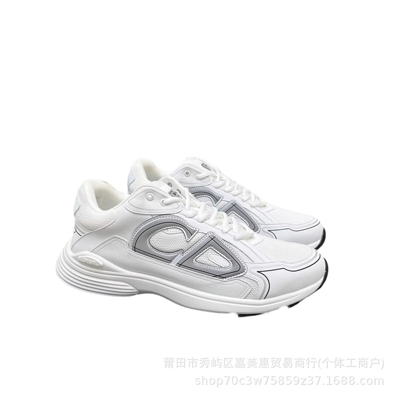 跨境莆田鞋2025新款B30运动休闲百搭增高小白鞋跑鞋男女CD老爹鞋|undefined