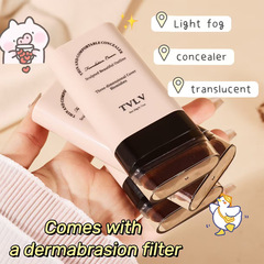 跨境橡皮擦粉底棒帶刷子服帖遮瑕自然裸妝不脫妝粉底液亞馬遜