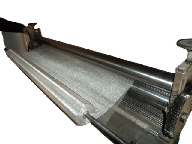 304材质不锈钢丝网 编织网120目丝径0.07mm网孔0.142mm1*30米