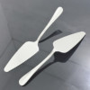 Stainless steel cake shovel triangle cheese shovel tooth pizza shovel birthday cake knife baking machine manufacturer wholesale