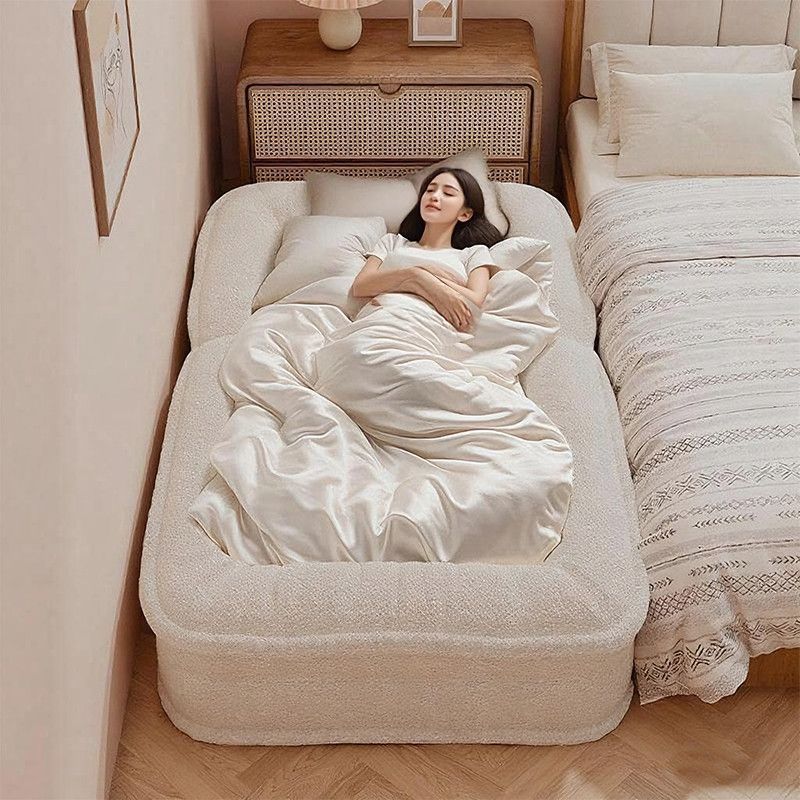 Human Doghouse Lazy Sofa Can Lie down and Sleep Single or Double Tatami Bedroom Small Sofa Dual-Purpose Folding Sofa Bed