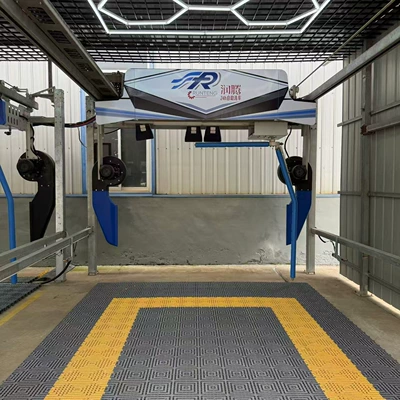 unattended, scan-code high-pressure air-dry – Car washing machine