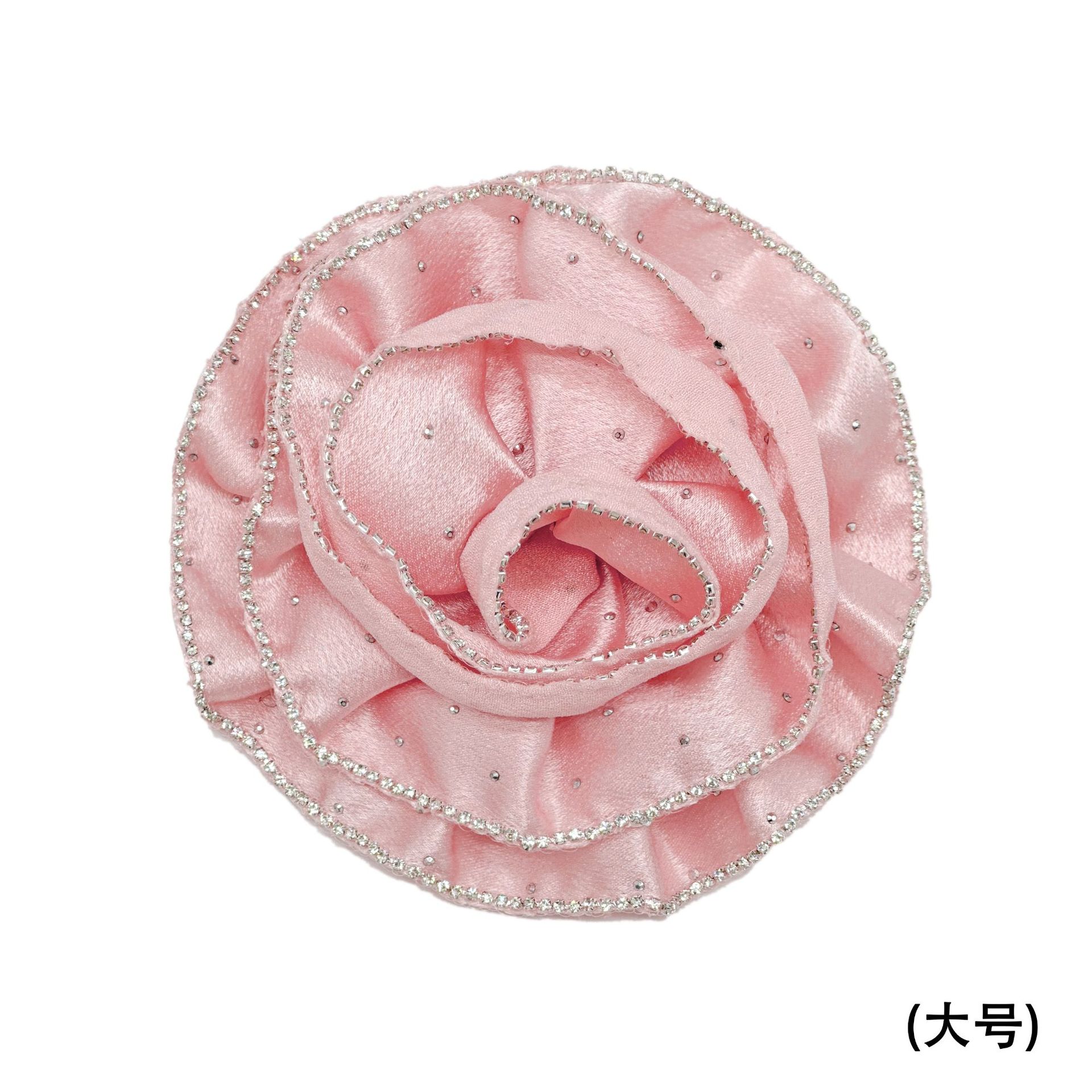 Shangxin perforación en caliente irregular flor tridimensional moda ropa de personalidad con adornos para el cabello flor plana hecha a mano image 11