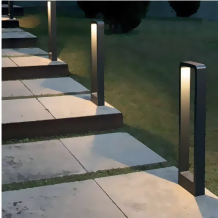 Paisaje lámpara de césped jardín al aire libre lámpara de columna baja lámpara de jardín lámpara de césped LED lámpara de aluminio iluminación de jardín parque