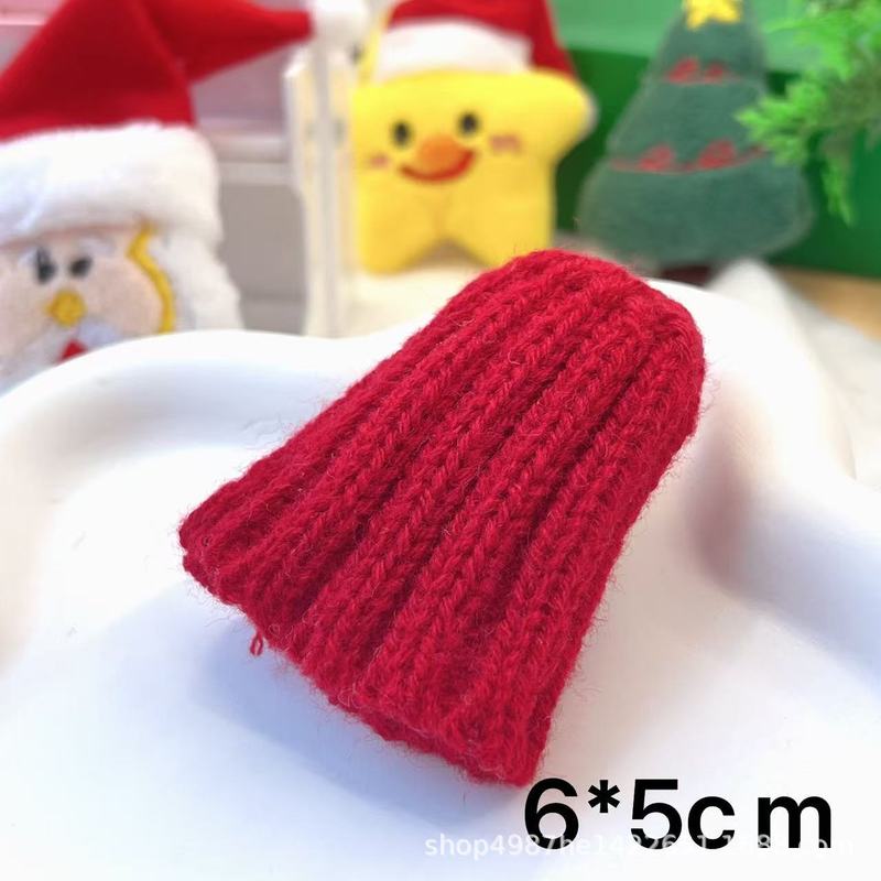 クロスボーダークリスマスクリエイティブミニウール帽子毛玉手作り DIY ジュエリーアクセサリーニット帽子卸売|undefined