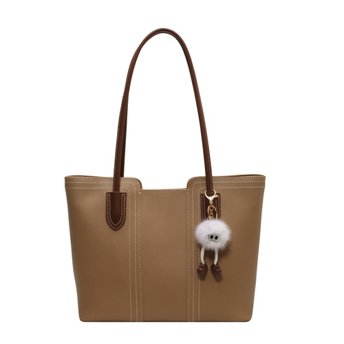 New commuter large-capacity tote bag autumn and winter new popular fashion handbag simple and versatile bucket bag