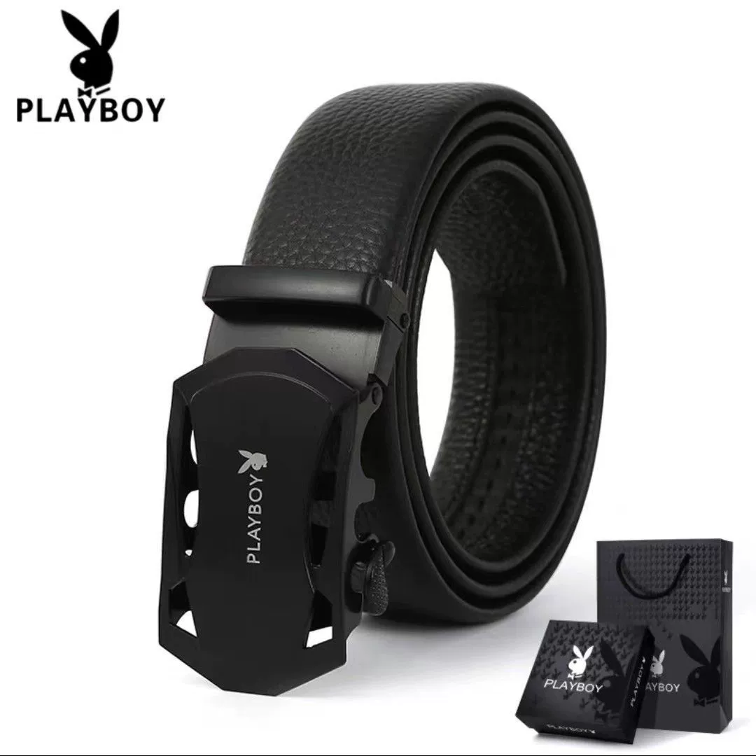 Playboy, мужской ремень, универсальная трендовая прочная пряжка, мужской стиль