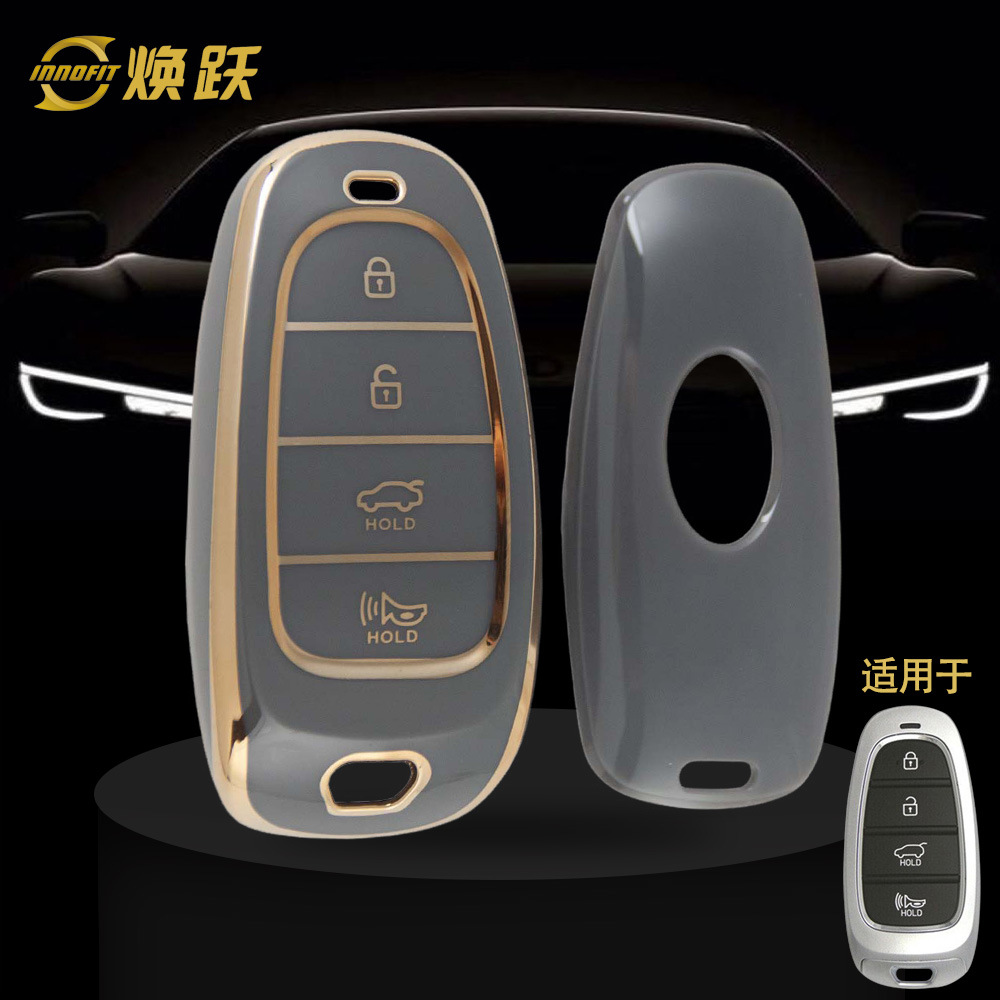 E7 TPU 완제품 블랙 메탈릭 그레이 엣지