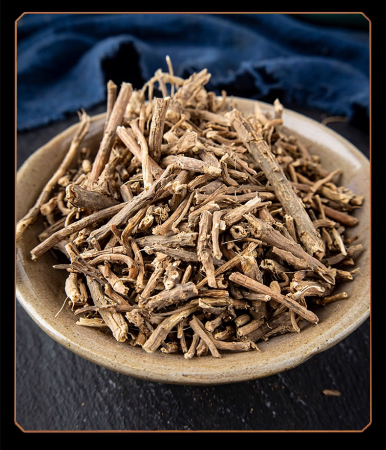 Dried Malan Root Kalimeris Root Ma Lan Gen 500g Natural Sulfur-Free Herbal Decoction Slices in use