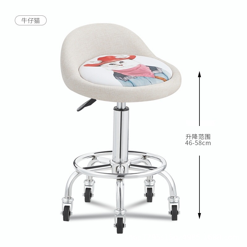 Fábrica directa silla de bar silla de bar elevación silla giratoria silla de respaldo silla casera alta silla de cajero image 41