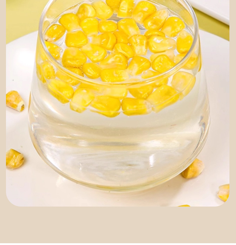 Freeze-Dried Sweet Corn Kernels 500g Yu Mi Li Whole Grain Cooking Ingredient details