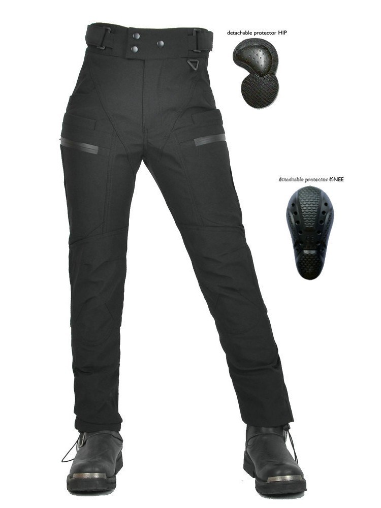 VOLERO motocicleta cuatro estaciones a prueba de caídas pantalones de ciclismo a prueba de agua a prueba de viento cintura alta bolsas de mujer jinete locomotora a prueba de caídas pantalones