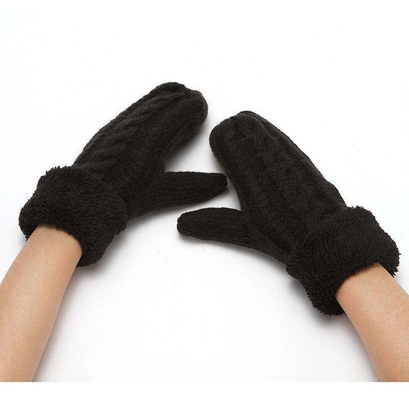 Unisex Einfacher Stil Einfarbig Polyacrylnitril-faser Handschuhe 1 Paar display picture 2