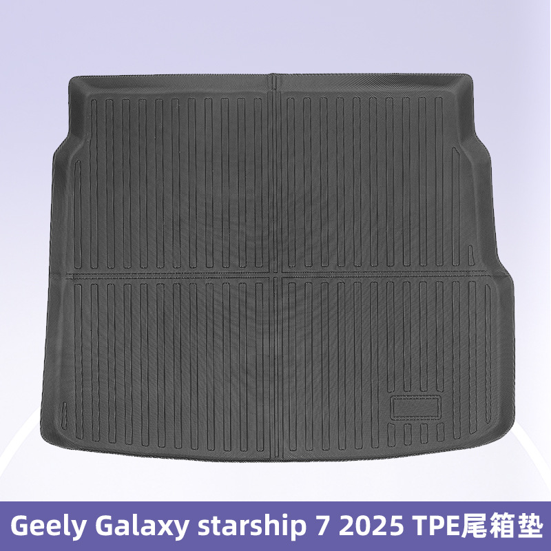 Para Geely Galaxy Starship 7 2025 timón derecho 3D todo el tiempo TPE almohadilla