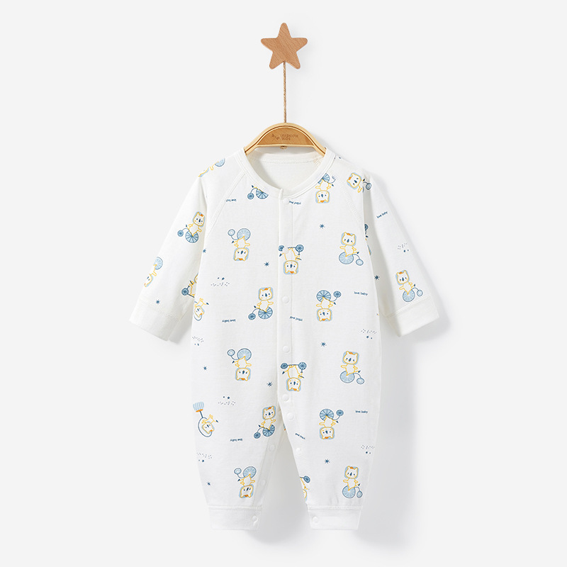 Mono para bebé para primavera, otoño e invierno, ropa de dormir de algodón para recién nacido, ropa cálida unisex para otoño, pelele, traje para gatear, ropa de bebé.