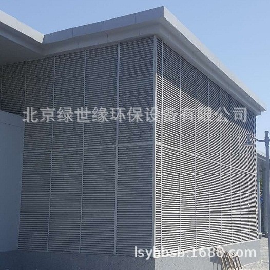 供应空调通风消声百叶窗、锅炉间通风消声百叶窗