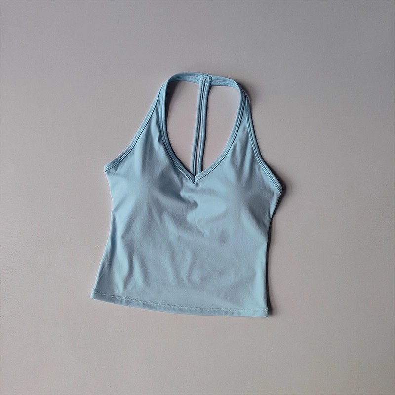Sexy yoga chaleco de entrenamiento profesional pilates entrenamiento de verano belleza de la espalda ropa interior deportiva mujer
