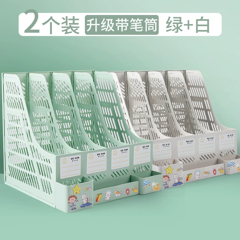 Capacious storage box, bookshelf, storage system for documents