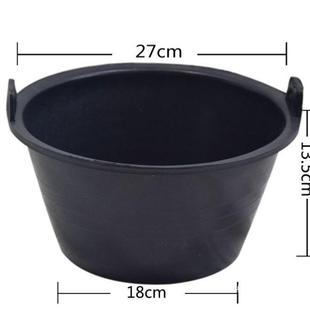 建筑轮胎皮水泥桶加厚橡胶牛筋桶工地用泥浆桶灰沙桶灰桶水桶耐磨-阿里巴巴