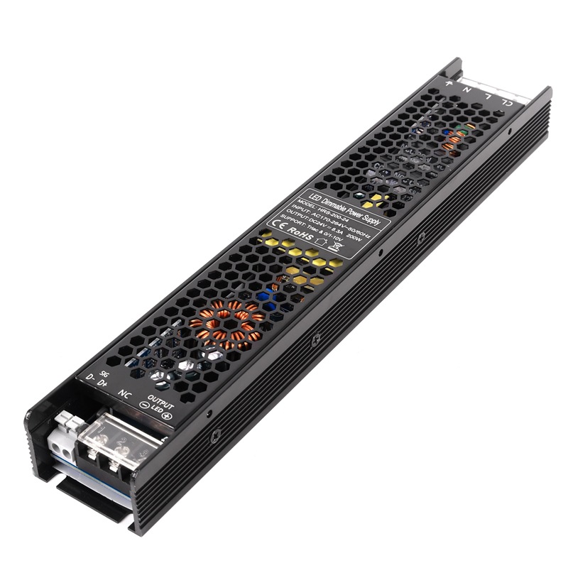 调光电源24V200W外置电源 恒压调光电源 无频闪可控硅电源