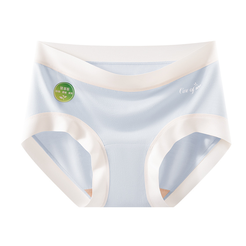 Modal Health Care Polifenoles del té 9A Antibacteriano y alarga la entrepierna, suave y agradable para la piel, alta elasticidad, ropa interior de cintura media para niñas