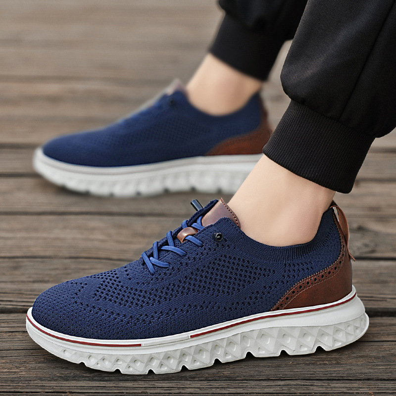 New Large Size Cross-Border Live Streaming Casual Men's Lightweight Thick-Soled Shock-Absorbing Slip-On Loafers Lazy_vogvips.com