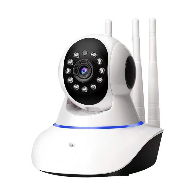 モニターカメラ 屋内WiFiリモート360度ナイトビジョン対応高画質携帯電話接続家庭用監視カメラ|undefined
