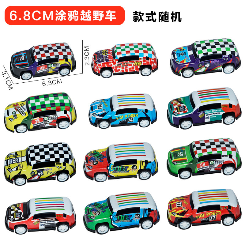 工場直売のミニ合金の小さい車の震え音の回力車のセットのレーシングタイプの鉄の皮の車の子供のおもちゃの模型|undefined