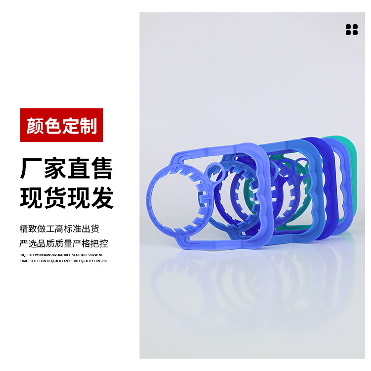 Fábrica al por mayor plegable conveniente desgarro tipo mano nueva producción de material PE adecuado para 55 calibre en blanco