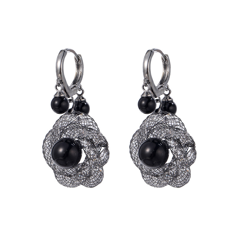 Women's accessories Diamond set simple temperament design sense trend earrings earrings_voghion.com