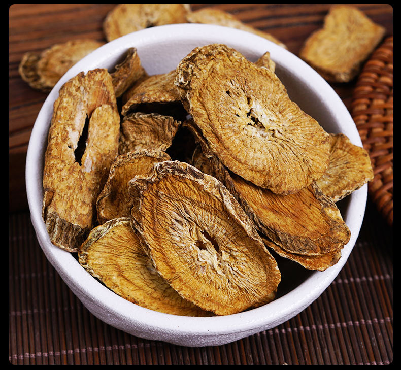 Burdock Root Tea (Arctium lappa) — Dried Burdock Slices, 100g Jar, Herbal Flower Tea details