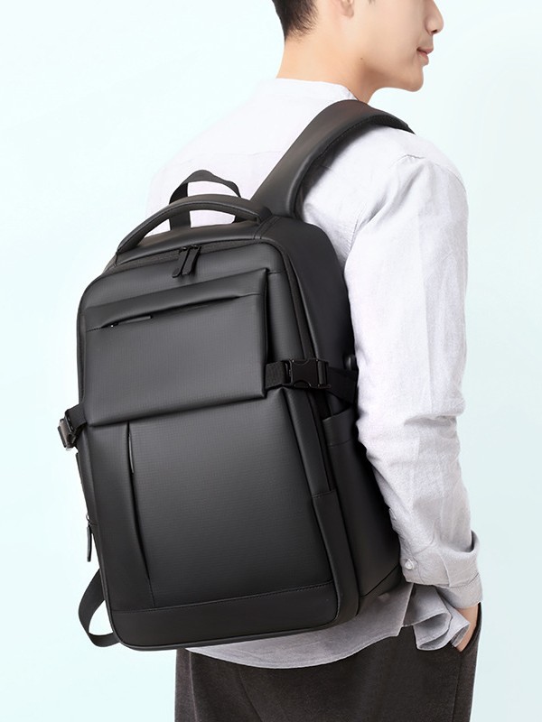 Mochila transfronteriza de nuevo estilo, bolso para computadora portátil de negocios para hombres, mochila de viaje de gran capacidad para estudiantes de ocio a prueba de salpicaduras de agua