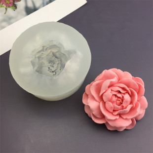 New Tiger Head Jasmine Candle Silicone Mold DIY Chocolate Fondant Flower Handmade Soap Aromatherapy Plaster Mold