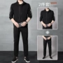长袖春秋男士立领开衫
