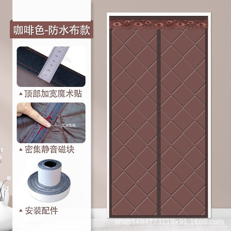 冬季加厚棉门帘保暖挡风密封防寒防风隔音挂帘商用卡通隔断帘批发|undefined