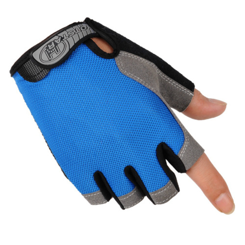 Cross-border unisex thin half-finger gloves cycling anti-slip quick-dry sports fitness breathable bike gloves A01-WB