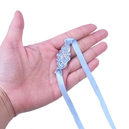 魔道 热播电视剧 浅蓝色头带  浅蓝色抹额 头带 发饰 合金抹额