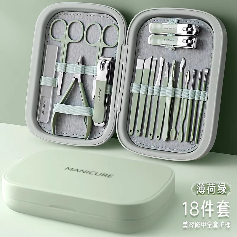 Herramienta de corte de uñas doméstica para mujeres, herramienta de bisel único, regalo, cortadora de uñas, cuchillo de uñas, paquete de cuchillo de estilo alemán