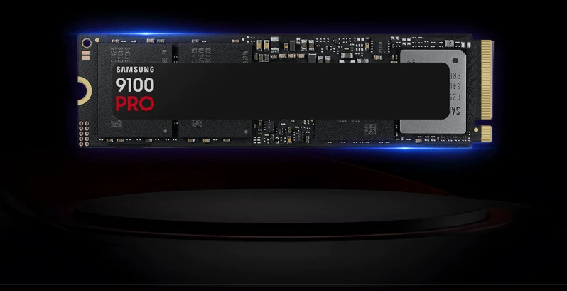 Подходит для Samsung 9100 PRO PCIe 5.0 M.2 интерфейс, SSD твердотельный накопитель 2 ТБ